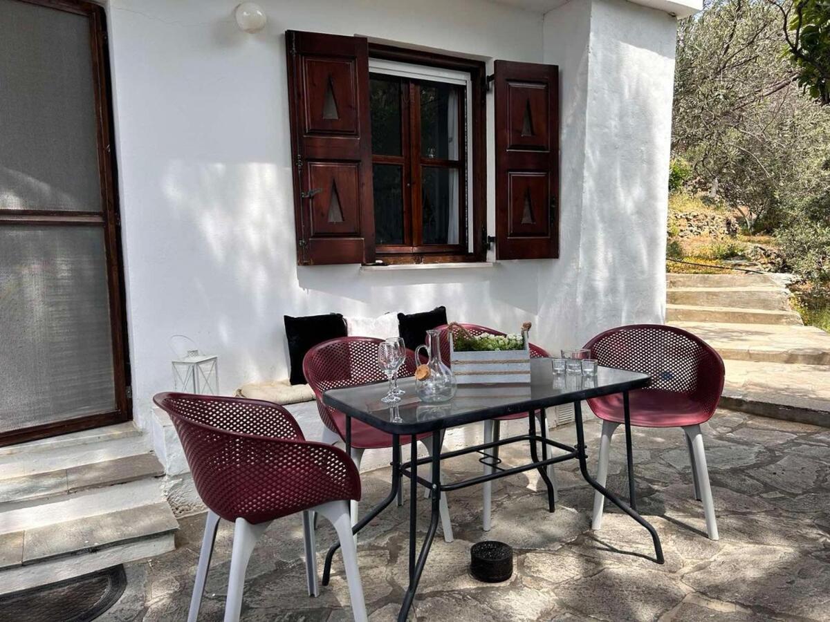 Grandpa Simos' Traditional Guest House Agios Romanos Ngoại thất bức ảnh