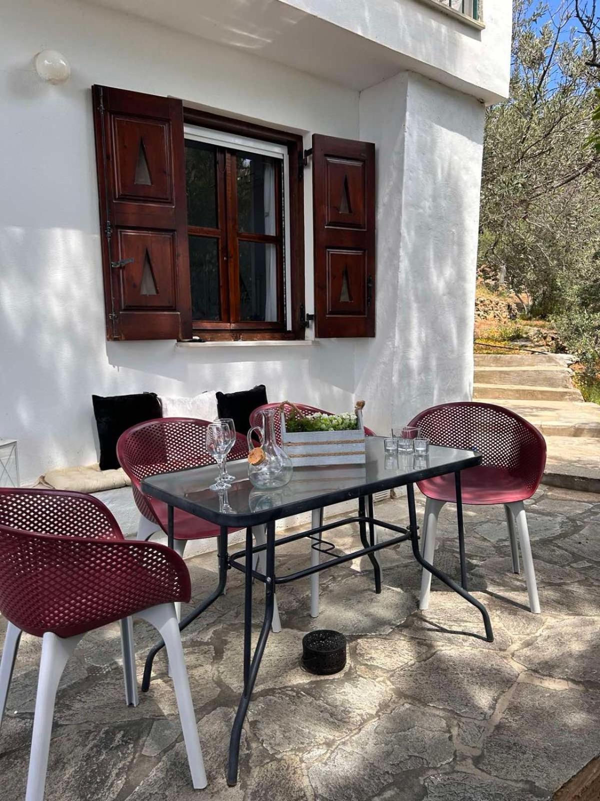 Grandpa Simos' Traditional Guest House Agios Romanos Ngoại thất bức ảnh